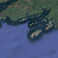 The enclave overlooks rolling green pastures, dotted with quaint farmhouses and grazing sheep. A Look At The Private Cork Islands That Are Currently Up For Sale Cork Beo