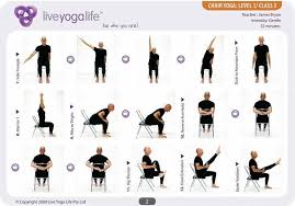 chair yoga chair pose yoga chair yoga sequence yoga for seniors
