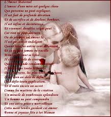 Panneau Sur L Amour Maternel Citation Souvenir Citations Amour Maternel Texte Fete Des Meres