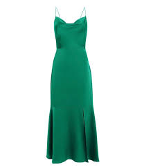 Intermix Intermix Green Silk Midi Mid Length Cocktail Dress Size 2 Xs In 2020 Dresses Fashion Silk Floral Dress