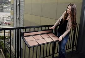 Anybody's guest (4.74) worst sleepover ever. Balcony Railing Folding Table Work Desk