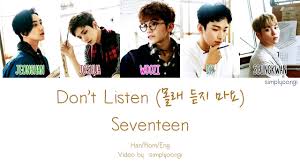 Pledis entertainment, 15 at 0 pada tanggal 1, lagu utama'rock . Suka Dengerin Lagu Galau 9 Lagu Seventeen Ini Bisa Masuk List Mu