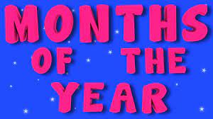 Months Of The Year Kids Nursery Rhymes Childrens Songs Month Of The Year