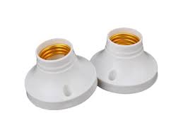 10pcs Ac 220v E27 Round Plastic Screw Base Light Bulb Lamp Socket Holder Newegg Com