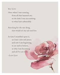 Lang Leav Poetry Art Self Love Quote Wall Decor Art Dorm Etsy Self Love Poems Lang Leav Poetry Art