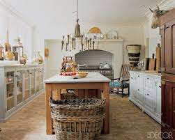 The chandelier is an antique and. 25 French Country Interiors That Inspire Rustic Chic Design Elledecor Com In 2021 Rustic Country Kitchen Decor Rustic Chic Kitchen Country Style Kitchen