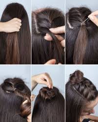 Damla Spor Adli Kullanicinin Short Hair Braids Panosundaki Pin Orgu Sac Modelleri Orgulu Sac Sac