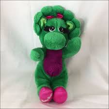 Barney & friends singing i love you. Baby Bop Plush Dinosaur 1992 Stuffed Animal Etsy Dinosaur Plush Sewing Stuffed Animals Animal Crafts
