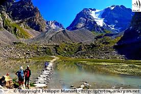 Lac Des Vaches Et La Grande Casse Pralognan La Vanoise Savoie Rhone Alpes Altitude 2318 M Lac Pralognan La Vanoise Des Vaches