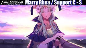 FE3H Marriage / Romance Rhea (C - S Support) - Fire Emblem three Houses -  YouTube