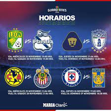 Fechas y horarios de la liguilla (imago7). Liga Mx Guardians League 2020 Estos Son Los Horarios Para Ver Todos Los Partidos De Cuartos De Final
