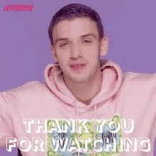 Smiling man waving his palm. Thank You For Watching Gifs Tenor