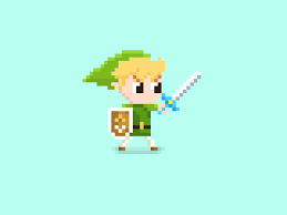 Donuts pixel art food gif anime, anime, food, cartoon png. Hero Of Winds Pixel Art Link Pixel Art Zelda Art