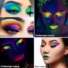 Maybe you would like to learn more about one of these? Buy Neon Glitter Eyeshadow Palette Makeup Afflano Uv Glow Blacklight Highly Pigmented Palette Eye Shadow Pallets Matte Bright Colorful Rainbow Blue Red Orange Purple Green Pressed Glitter Makeup Palettes Online In Thailand B07wdnc59n