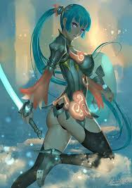 Pin By Dennis On Anime Art Blue Lightsaber Anime
