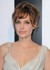 Front View Mit Bildern Haar Styling Angelina Jolie Angelina Jolie Bilder