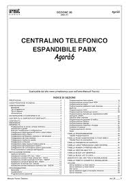Vendita online centralini telefonici urmet,scopri il prezzo a te riservato e acquistalo direttamente online su elettronew.com. Centralino Telefonico Domino Agora 6 Manualzz