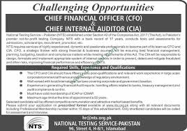 Must have at least 5+ years in financial leadership roles, with at least 3 years' experience as a cfo or comparable experience in. Chief Financial Officer Jobs In National Testing Service Nts In Islamabad 27 Jul 2019 Darsaal