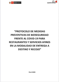 Tu punto de encuentro con más de 120 comercios, cadenas y servicios para toda la comunidad en el oeste de puerto rico. Protocolo Para Delivery De Restaurantes Vereau Asociados Asesoria Empresarial Facebook