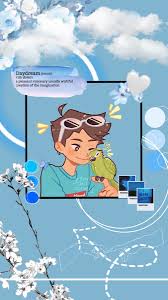 It features a hallway with a fish tank and houses her pets. Perfect Wallpaper For Home Screen Dream Team Wallpaper Georgenotfound Wallpaper Mcyt Wallpaper