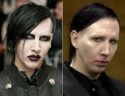 He shared the great moments he had with a famous hollywood star, nicolas cage and showed cage's new style with instagram users. Young Marilyn Manson Without Makeup Makeupview Co