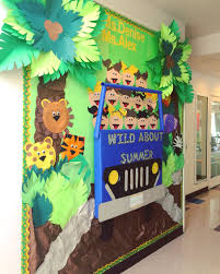 Safari Bulletin Board Preschool Jungle Theme Classroom Classroom Decorations Classroom Themes