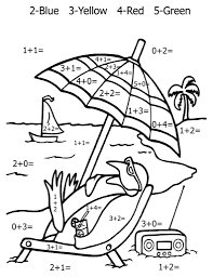Addition Worksheets Math Coloring Worksheets Addition Coloring Worksheet Coloring Worksheets For Kindergarten