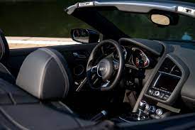 Rent Audi R8 V10 Spyder 2014 Starting From 215 Day Audi R8 V10 Spyder Black German Germany Cars Car Auto Automotive I Audi R8 V10 Audi R8 Audi