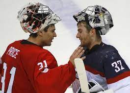 Canada Beats U S In Semi Final Carey Price Team Usa Olympics Team Canada Hockey Team Canada