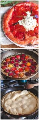 This French Cousin Of Plum Upsidedown Cake Is So Easy To Make With Puff Pastry And Ripe And Juicy Plums Cooked In A Car Recipes Plum Tarte Tatin How Sweet Eats