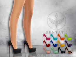 I have a big range of maxis match shoes from dallas girl. The Sims Resource Sassy Pump