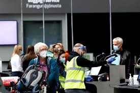 When people take to the air again, queues at departure checkpoints will be. Long Queues At Airport As Covid Rules Slow Down Check In Process Iceland Monitor