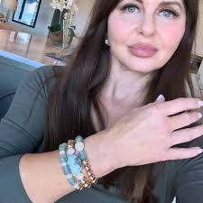 BCA month bracelets for charity 🩷Handmade lampwork beads • Link in bio to  purchase #breastcancerawareness🎀 #breastcancer #breastcancerbracelet  #breastcancerbracelets