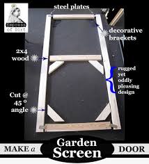 Maybe you would like to learn more about one of these? Make A Custom Size Garden Screen Door Empress Of Dirt Diy Screen Door Screen Door Diy Screen