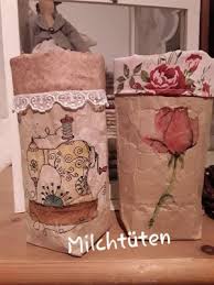 Alte Milchtuten Milchkarton Basteln Milchkartons Recycling Basteln