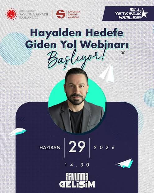 Hayalden Hedefe Giden Yol Webinarı Başlıyor! - Türkiye'nin İlk ve Tek  Eğitim Temalı Ulusal Haber Sitesi www.ogretmenler.net
