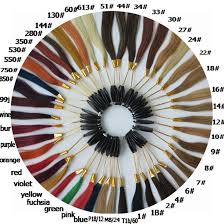 Beautyforever provides kinds of brazilian color weave hair, straight colored weave, color weave hairstyles,11 colors, free shipping. Free Shipping Harmony Wholesale 46colors Color Chart Hair Color Ring For Salon And Hair Extensions 7sets Lot Hair Color Ring Colorful Ringhair Chart Aliexpress
