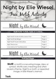How does the author use the analogy of funhouse mirrors. Night By Elie Wiesel Free Motif Poster Activity Lesson Plans For This Project Are Included Teaching Night High School English Lessons High School Literature