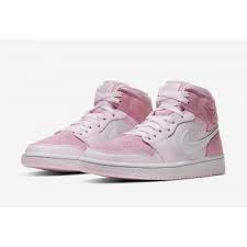 The latest exclusive aj1 mid features a white leather upper. Schuhe Sneaker High Nike Air Jordan 1 Mid Kostenloser Versand Spartoo De