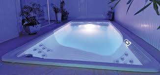 Indoor Pool Swimspa Mit Led Belechtung In 2020 Whirlpool Selber Bauen Pool Whirlpool
