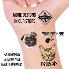 Pet Tattoo- Pet Face Tattoo