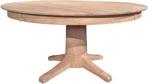 Parawood 60 Inch Round Table Top Bare Woods Furniture Real Wood Furniture Finished Your Way 60 Inch Round Table Real Wood Furniture Bare Wood Furniture