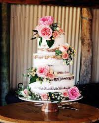 Pin By Jenn Liao On My Real Life Wedding Wedding Cakes With Flowers Winter Wedding Cake Wedding Cake Rustic