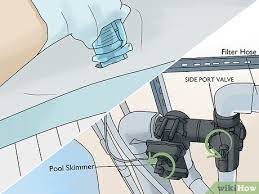 Take your time to thoroughly and slowly cover the entire surface of the pool. 3 Ways To Hook Up A Pool Vacuum Wikihow