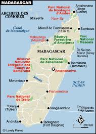 Carte Madagascar Plan Des Sites Incontournables Lonely Planet