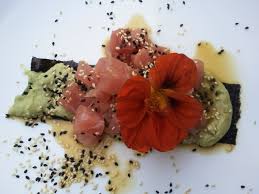 Tonijn Met Wasabi Avocado Puree Sushi Zonder Rijst Eat Cook Love Eat Cook Love And Travel Blog