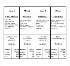 Sample Weight Loss Chart 7 Documents In Pdf