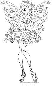 Initially the winx club consisted of five fairies: Pin By Peachy On Winx Butterflix Winx Club Coloring Pages Winx Club Love Coloring Pages