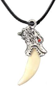 Maybe you would like to learn more about one of these? Buy Mens Wolf Animal Pendant Necklace Retro Wolf Dog Head Tooth Fang Spear Leather Necklace For Teen Boy Adult Ceremony Gift Jewelry Online In Turkey B094qqzpqn