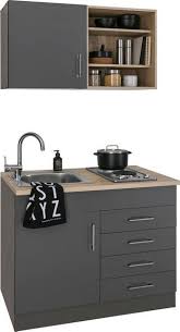 Kuchenzeile Mali Mit E Geraten Breite 100 Cm Kleine Wohnung Kuche Kleines Haus Kuchen Spulbecken Design